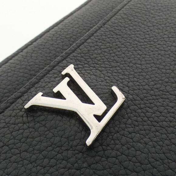 Auth Louis Vuitton Zippy Lockme Wallet #163477L48B - Picture 4 of 9